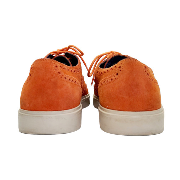 Cole Haan Bergen Wingtip Orange Suede Oxfords Style Sneakers Men's 8.5M - Picture 3 of 9